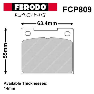 Ferodo Girling 14LF Caliper Brake Pad Set