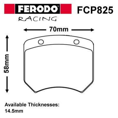 Suits Girling / AP Racing calipers, Mini 1275, Caterham, Formula Ford 2000, AP Racing CP2399D43