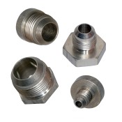 Fragola  Aluminium and Steel JIC Male Weld Adapters: