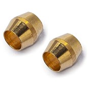 Replacement Brass Olives (Pair) Suit Stack Mechanical Gauge Pressure Capillary Tube
