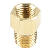 Adapter 1/8 NPT Male to 3/8 UNF Convex Seat Female