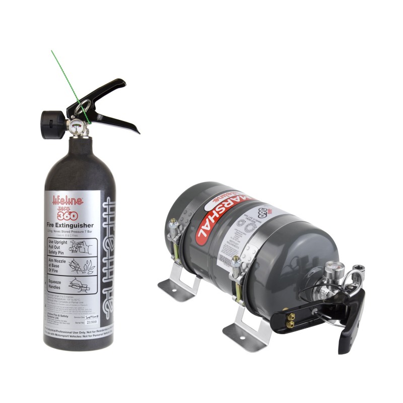 Buy Lifeline Zero 360 FIA 3Kg Mechanical Fire Extinguisher Rally