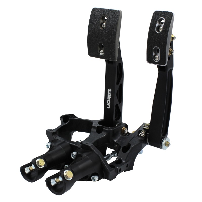 Tilton 800 Series 2 Pedal Floor Mount Pedal Assembly Throttle and Brake