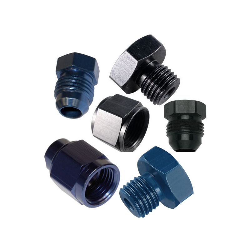 Buy Steel & Aluminium AN (JIC) Plugs and Caps from Competition Supplies