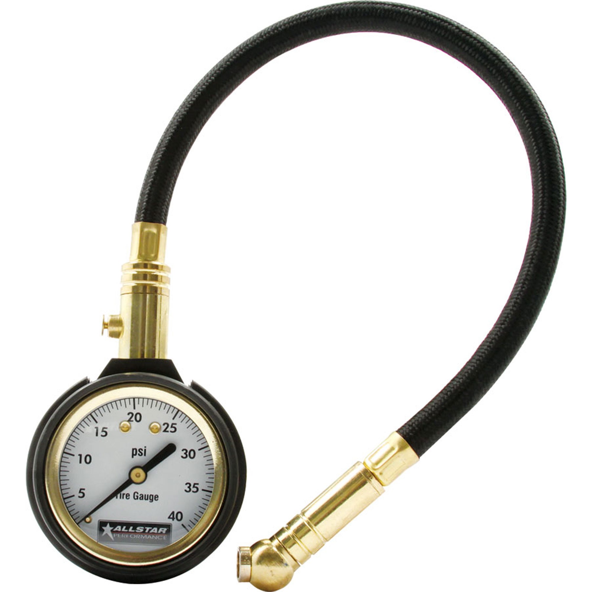 Buy Analogue Tyre Pressure Gauge 040 PSI 44077 from Competition