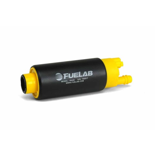 Fuelab High Output In Tank Electric Fuel Pump 340LPH 22mm Inlet, 8mm Outlet