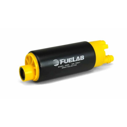 Fuelab High Output In Tank Electric Fuel Pump 340LPH 19mm Inline Inlet, 8mm Outlet