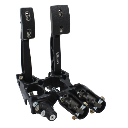 Tilton 72817 2 Pedal Floor Mount Brake and Clutch Pedal Assembly