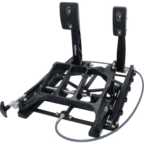 Buy Tilton 850 Series Slider Pedal Assembly 2 Pedal Floor Mount Underfoot Cylinders 72 851 From Competition Supplies Worldwide Shipping Available