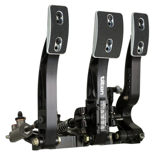 Tilton 900 Series 3 Pedal Floor Mount Pedal Assembly With Billet Aluminium Pedals 72-903