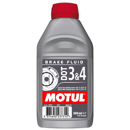 Motul Dot 3 & 4 Brake Fluid 500ml