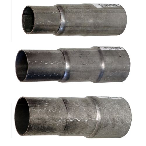 Jetex Exhaust Stepped Sleeve 1.75 Inch Aluminised Steel