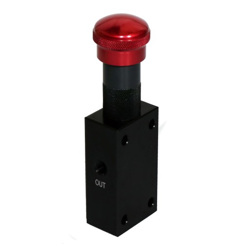 Push Button Manual Line Lock, Aluminium Body,