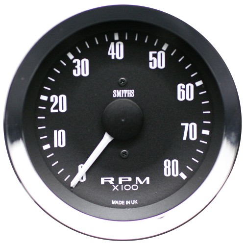 Smiths Tachometer 80 mm fitment M18x1.5 Gewinde Replica 4 1 10000 rpm 