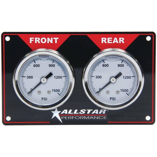 Mini Brake Balance Gauge Set Aluminium Panel