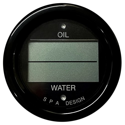 Buy Digital Dual Gauge Oil Pressure/Water Temperature DG200Group from