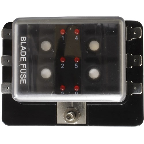 Buy Blade Fuse Boxes with LED Blown Fuse Indicator warning lights from ...