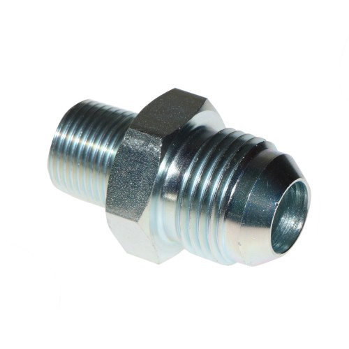 JIC to BSP Steel Male/Male Adaptors