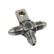 Stainless -3 Male Tee with mounting lug