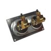 Mini Brake Balance Gauge Set Aluminium Panel