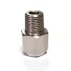 Female M10x1 to 1/8 NPT Male Adaptor Stainless Steel