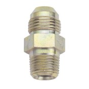 Straight Steel JIC to NPT Male/Male Adapters