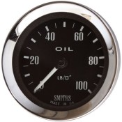 Smiths Mechanical Oil Pressure Gauge 0-100 PSI