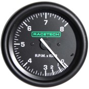 Racetech Stepper Motor Tachometer 80mm Diameter