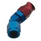 Fragola Forged 45 Degree Aluminium Hose End for P.T.F.E Hose