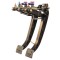 Tilton 900 Series 2 Pedal Overhung Mount Pedal Assembly With Billet Aluminium Pedals 72-902