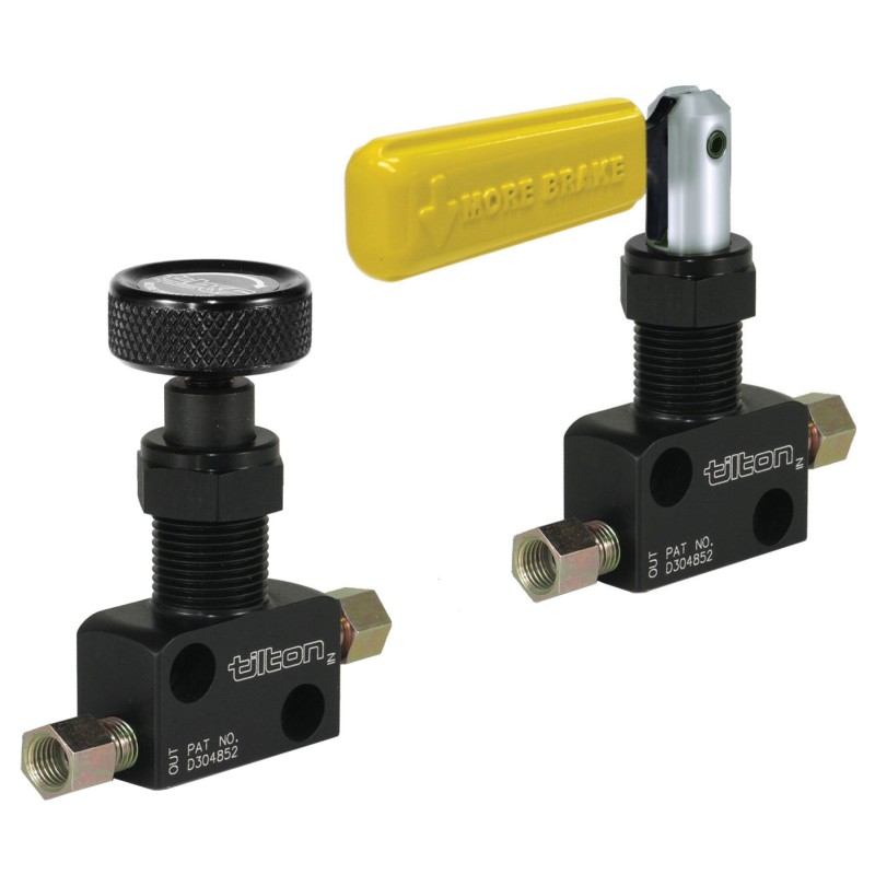 Tilton Brake Proportioning Valves Lever or Screw Type Metric or